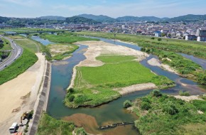 芦田川中流河道整備工事